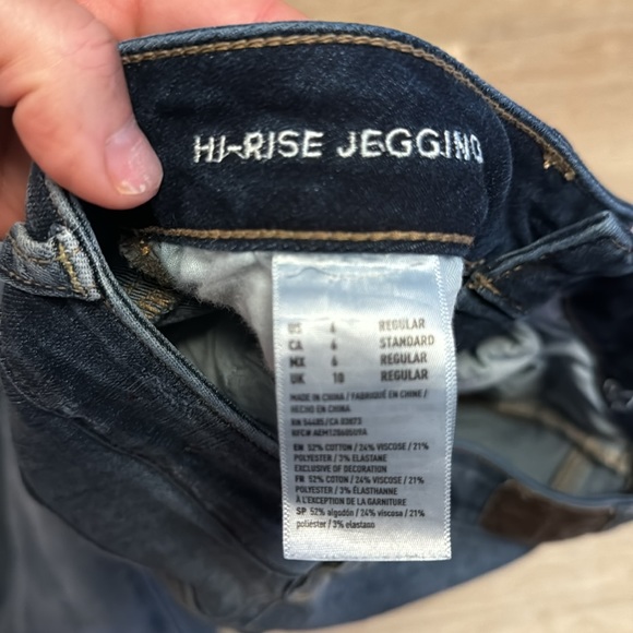 AEO hi rise distressed jegging - Picture 8 of 8